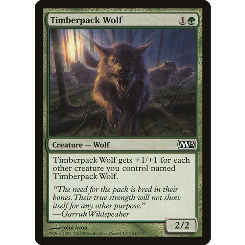 Timberpack Wolf FOIL - M13