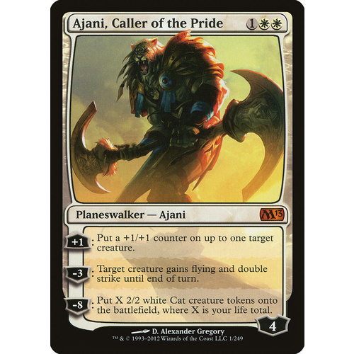 Ajani, Caller of the Pride FOIL - M13