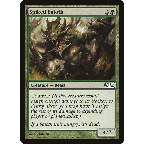 Spiked Baloth FOIL - M13