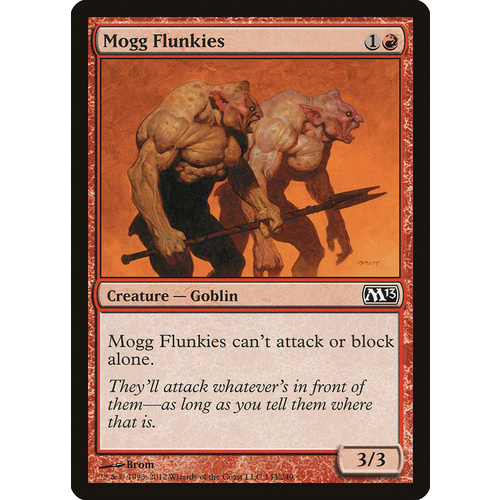 Mogg Flunkies FOIL - M13