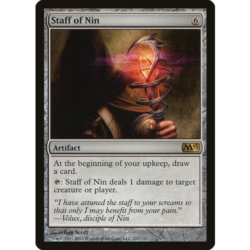 Staff of Nin FOIL - M13