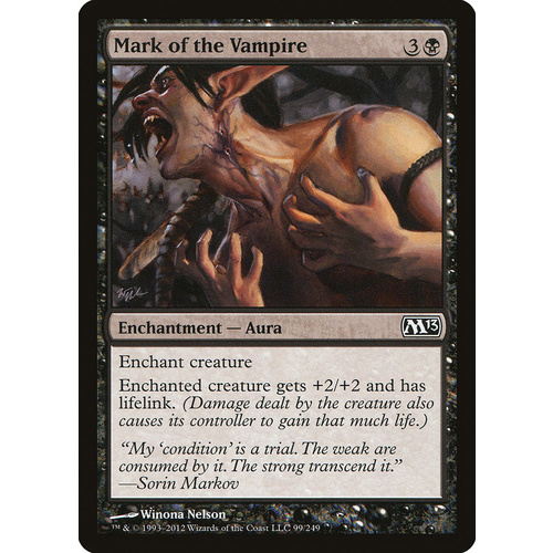 Mark of the Vampire FOIL - M13