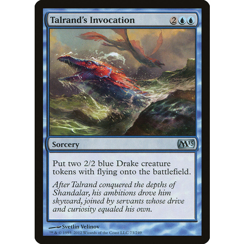 Talrand's Invocation FOIL - M13