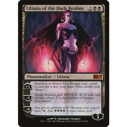 Liliana of the Dark Realms FOIL - M13