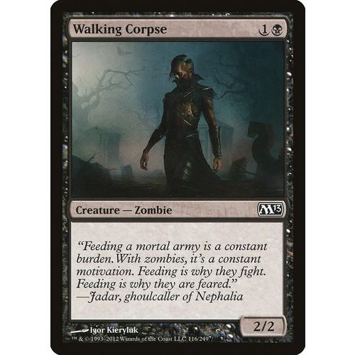 Walking Corpse FOIL - M13