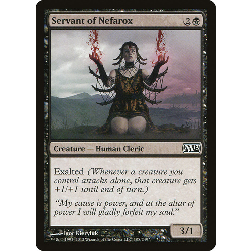 Servant of Nefarox FOIL - M13