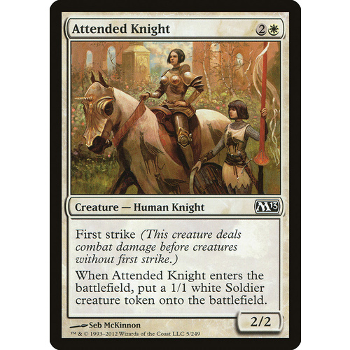 Attended Knight FOIL - M13