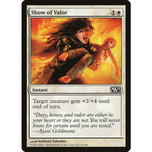 Show of Valor FOIL - M13
