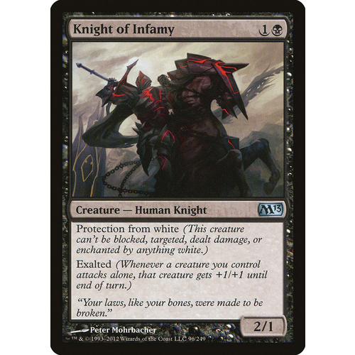 Knight of Infamy FOIL - M13