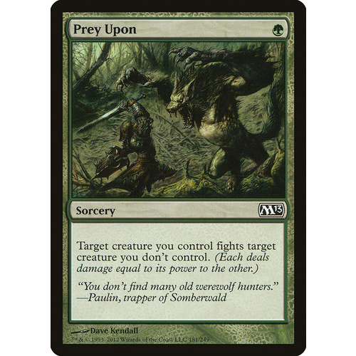 Prey Upon FOIL - M13