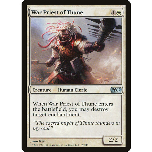War Priest of Thune FOIL - M13