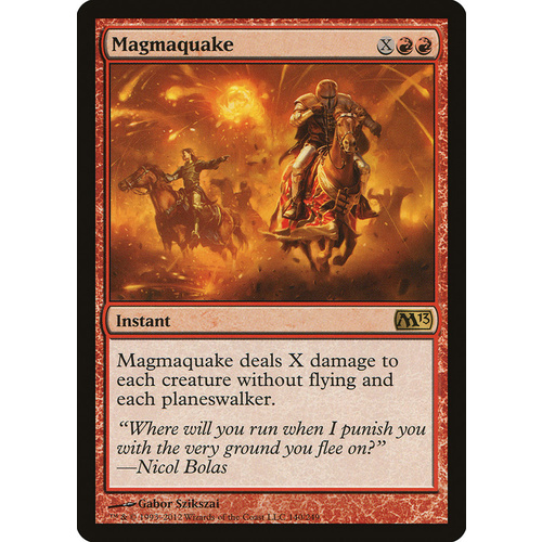 Magmaquake FOIL - M13