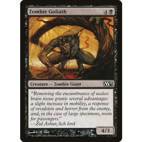 Zombie Goliath FOIL - M13