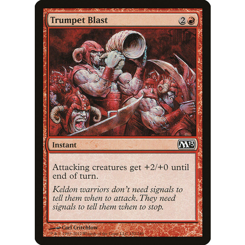 Trumpet Blast FOIL - M13