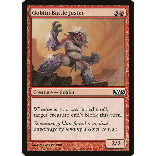 Goblin Battle Jester FOIL - M13
