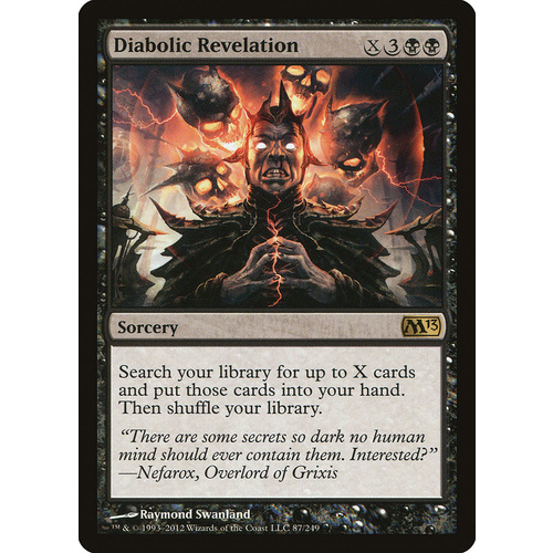 Diabolic Revelation FOIL - M13