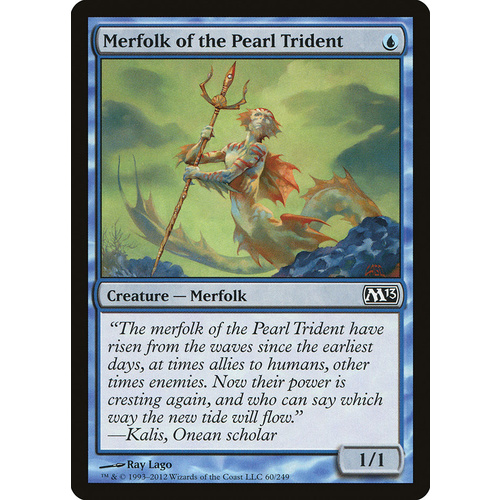 Merfolk of the Pearl Trident FOIL - M13