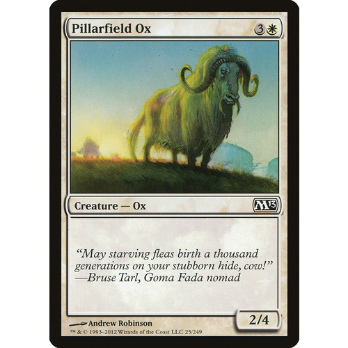 Pillarfield Ox FOIL - M13