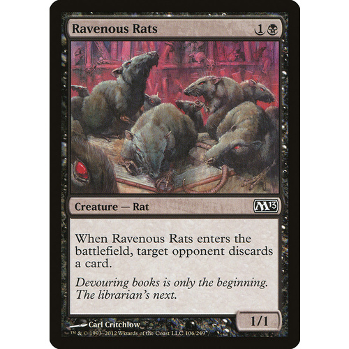 Ravenous Rats FOIL - M13