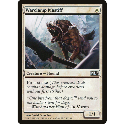 Warclamp Mastiff FOIL - M13