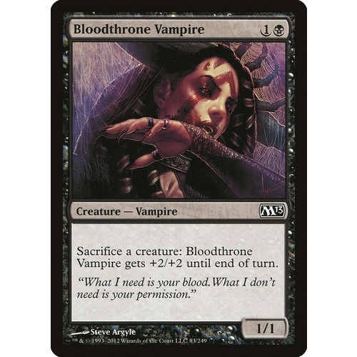 Bloodthrone Vampire FOIL - M13