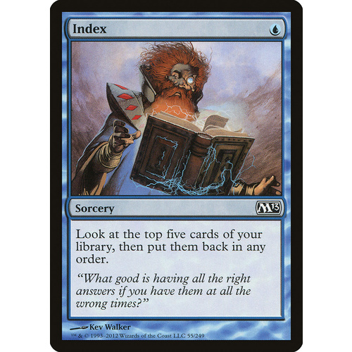 Index FOIL - M13