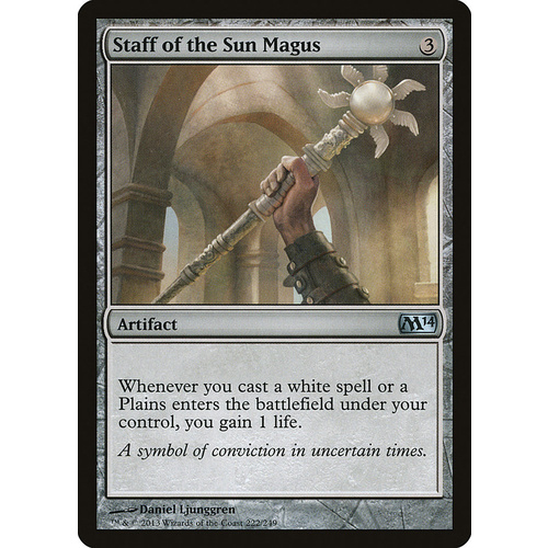 Staff of the Sun Magus - M14