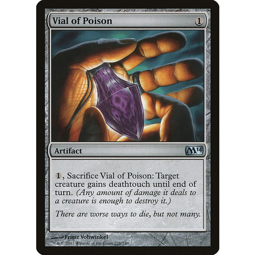 Vial of Poison - M14