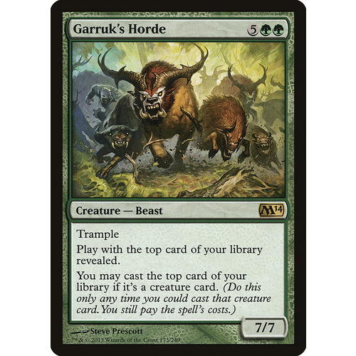 Garruk's Horde - M14