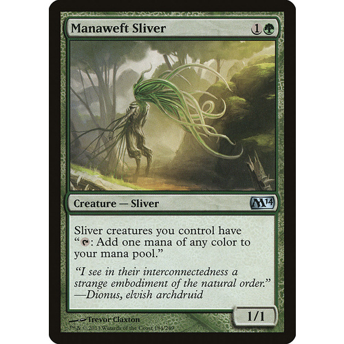 Manaweft Sliver FOIL - M14