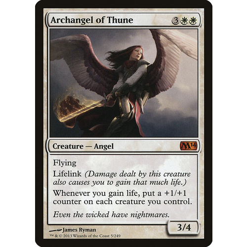 Archangel of Thune FOIL - M14