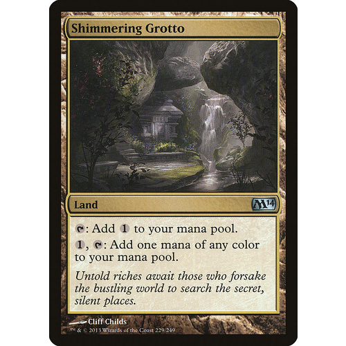 Shimmering Grotto FOIL - M14