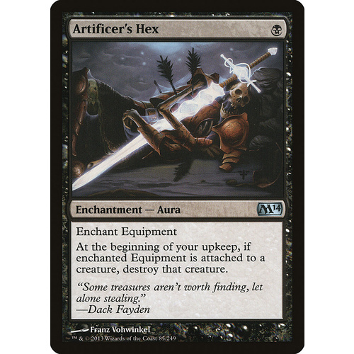 Artificer's Hex FOIL - M14