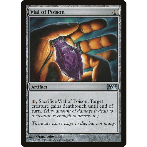 Vial of Poison FOIL - M14
