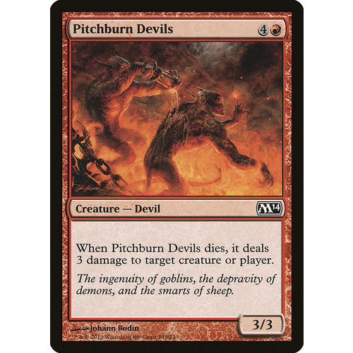 Pitchburn Devils FOIL - M14