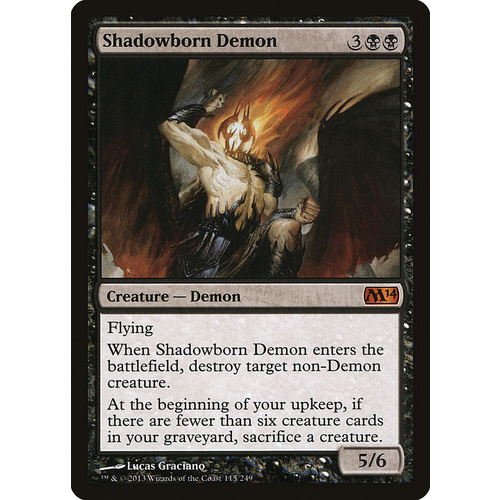 Shadowborn Demon FOIL - M14