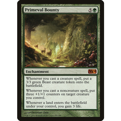 Primeval Bounty FOIL - M14