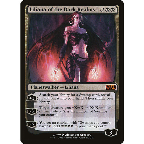Liliana of the Dark Realms FOIL - M14