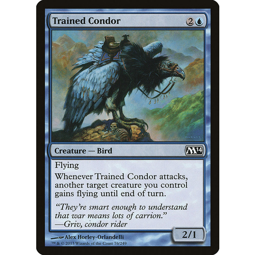 Trained Condor FOIL - M14