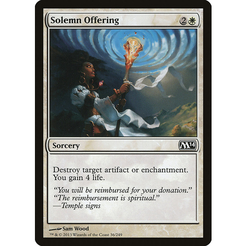 Solemn Offering FOIL - M14