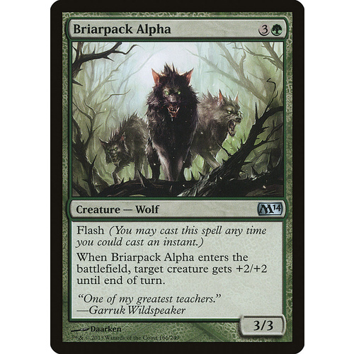Briarpack Alpha FOIL - M14