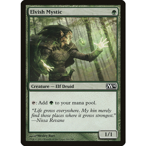 Elvish Mystic FOIL - M14