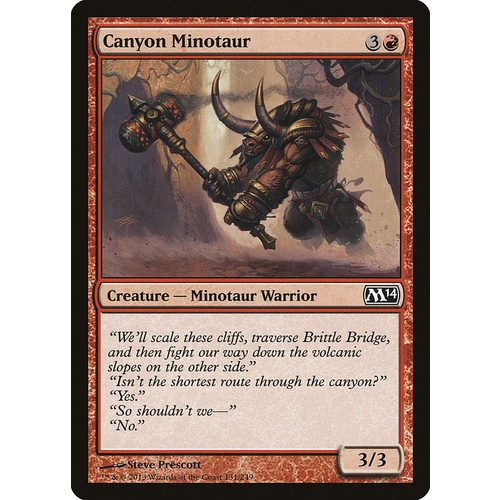 Canyon Minotaur FOIL - M14