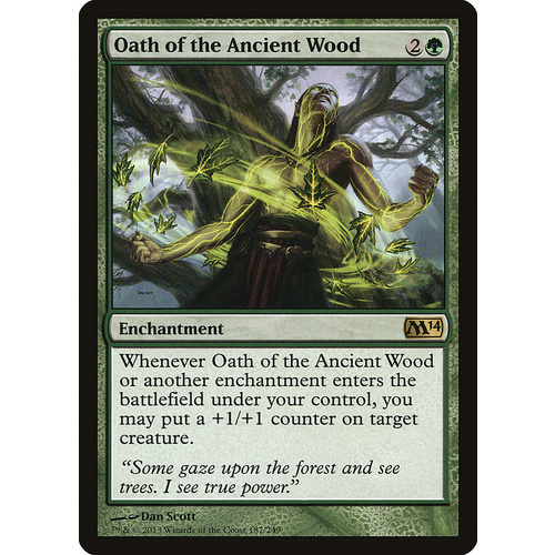 Oath of the Ancient Wood FOIL - M14