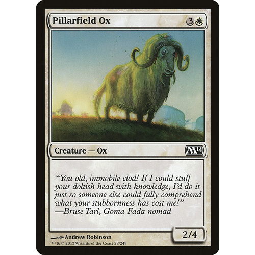 Pillarfield Ox FOIL - M14