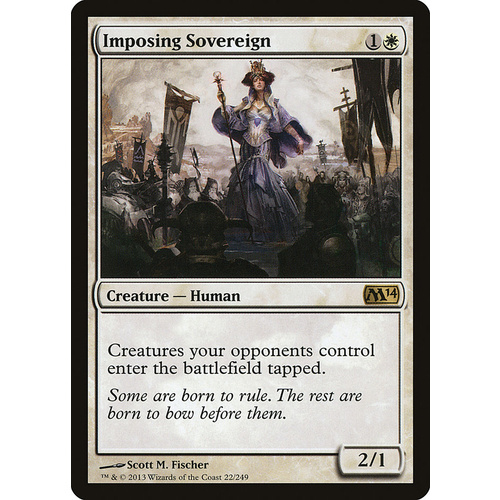 Imposing Sovereign FOIL - M14
