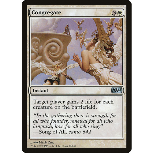 Congregate FOIL - M14