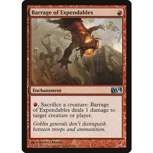 Barrage of Expendables FOIL - M14