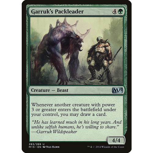 Garruk's Packleader - M15