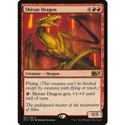 Shivan Dragon - M15